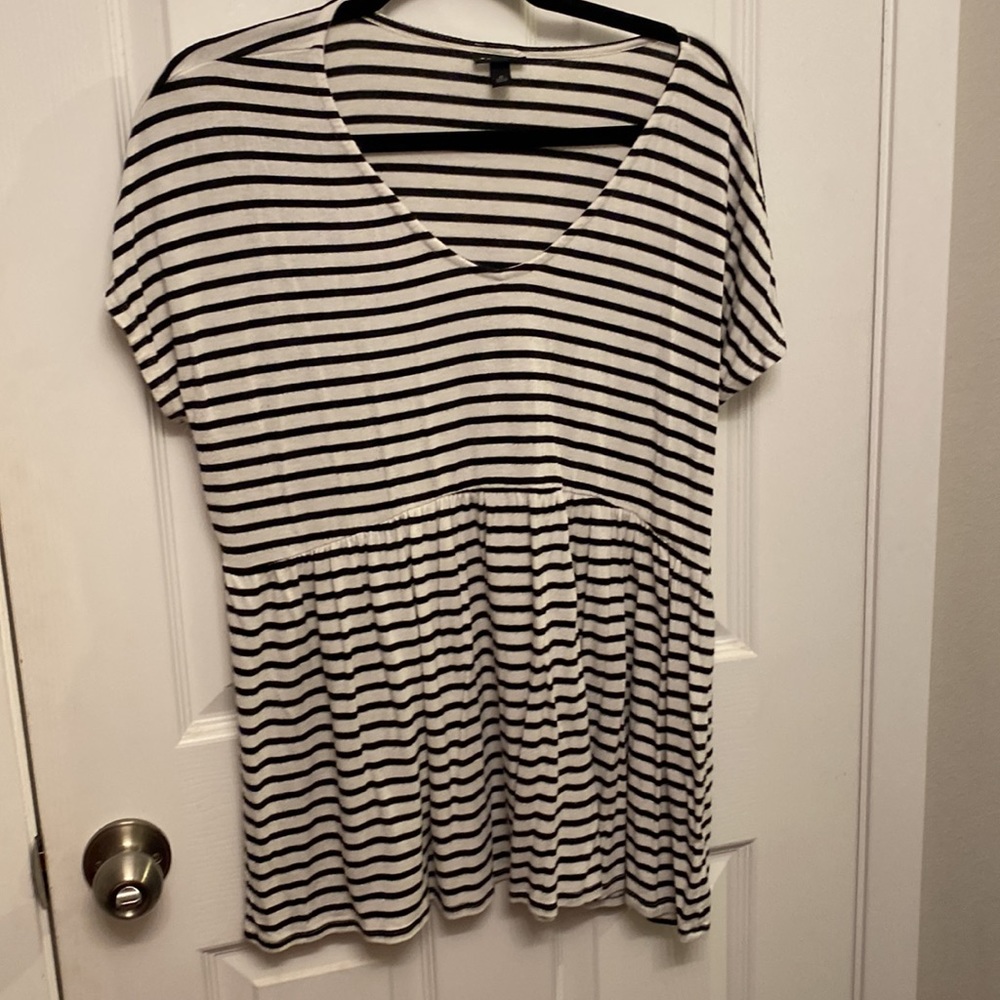 Torrid striped tee
